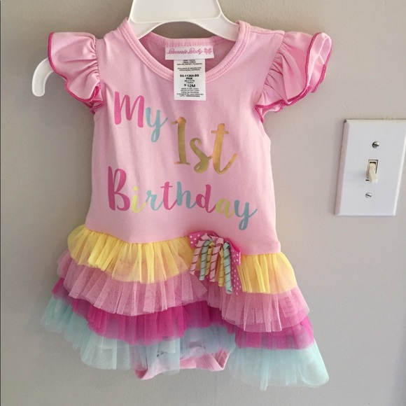 Bonnie Baby My 1st Birthday Outfit NWOT 12 months - Picture 1 of 2